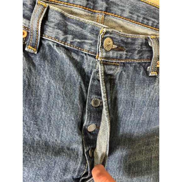 Levi’s 501 EUC Jeans 38/32 - Picture 2 of 4